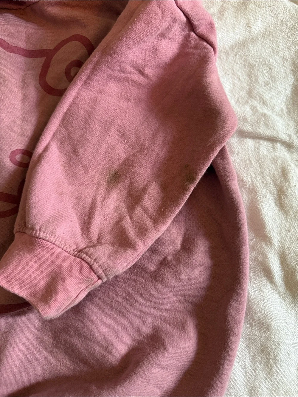Old Navy Mauve Pink Hello Kitty Hooded Sweatshirt for Kids